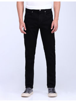Flying Machine - Black Slash Slim Tapered Jeans