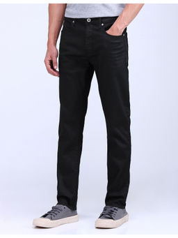 Flying Machine - Black Slash Slim Tapered Fit Jeans
