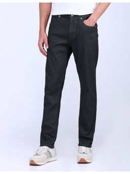 Flying Machine - Navy Blue Slash Slim Tapered Fit Jeans