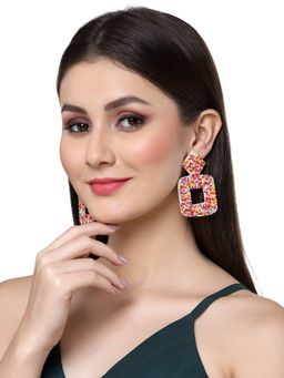 Anekaant - Motley Multi Square Handcrafted Chandbalis