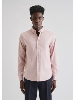 Banana Club - Pink Tencel Solid Shirt