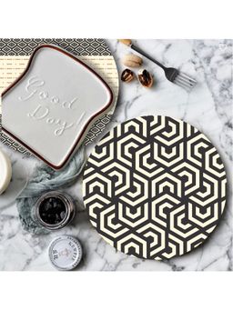 Smartserve - Round Trivet Placemats 9 x 9 Inch, Set of 2