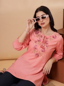 Nayam by lakshita - A-Line Rayon Tunic for Women