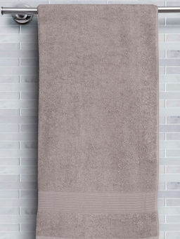 Maspar - Cotton Solid Medium Bath Towel Grey