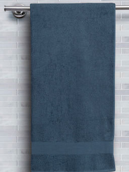 Maspar - Cotton Solid Medium Bath Towel Blue