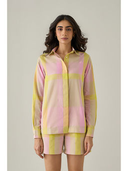 No Grey Area - Multi-Color Madras Check Shirt