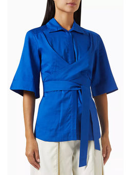 Notebook - Women Blue Marca Shirt