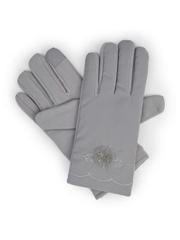 CAZZANO - Winter Gloves For Women - Grey