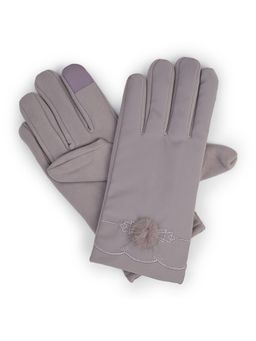 CAZZANO - Winter Gloves For Women - Grey