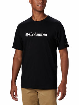 Columbia - Mens Black CSC Basic Logo Short Sleeve Tshirt