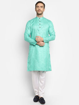 Devoiler - Regular Fit Long Kurta For Men