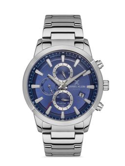 Daniel Klein Exclusive - Analog Dark Blue Dial Men's Watch-DK.1.13289-2