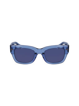Calvin Klein - Blue Lens Square Sunglass Blue Frame with UV Protected - Ck 23509 438 51 S