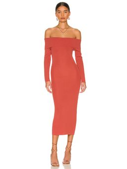 Bardot - Off Shoulder Knit Dress