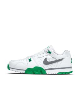 Nike - Cross Men Low Top Trainer White Basketball Shoes