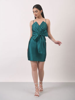 Attic Salt - Oversized Knot Teal Top