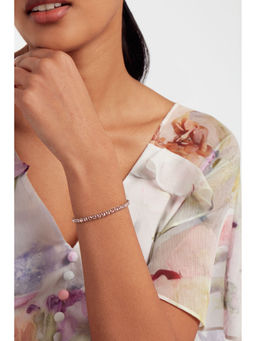 Ted Baker - Icon Pink Crystal Slider Bracelet