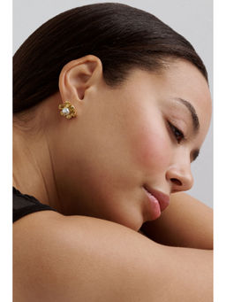 Ted Baker - White Daisy Pearl Stud Earrings