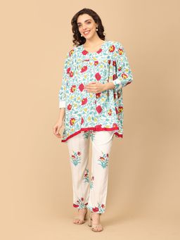 The Mom Store - Petal And Pulse Maternity And Nursing Co-Ord (Set of 2)