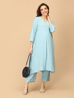 The Mom Store - Aqua-Tide Maternity And Nursing Co-Ord (Set of 2)