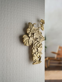 Folkstorys - Golden Lilac Wardrobe Door Handle