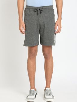Club York - Anthra Melange Solid Shorts