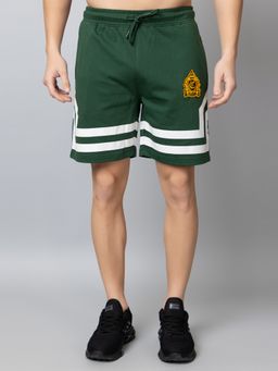 Club York - Green Striped Knitted Shorts