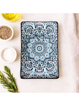 NFI Essentials - Blue Ceramic Serving Platter