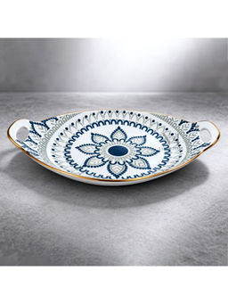 NFI Essentials - White Ceramic Serving Platter
