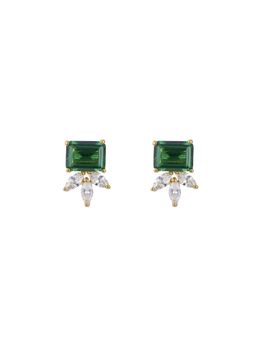 Sica Jewellery - 925 Silver Green Jaza Earrings