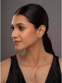 Sica Jewellery - 925 Silver Shreena Necklace with Earrings Set