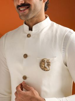 Cosa Nostraa - Divine Crescent Brooch