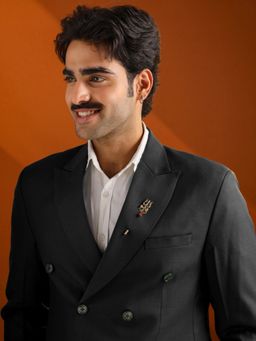 Cosa Nostraa - Sacred Trishul Emblem Lapel Pin