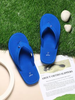 Yoho - Bubbles Men Ortho Slippers Soft & Comfortable Lightweight Royal Blue