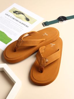 Yoho - Bubbles Men Ortho Slippers Soft & Comfortable Lightweight Tan