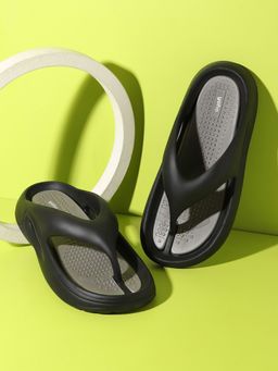 Yoho - Men Sponge Flipflops Classic Grey & Black