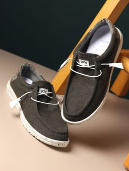 Yoho - Olive Wafu Sneakers