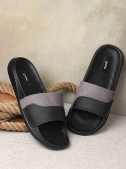 Yoho - Dawn Black Sliders for Men