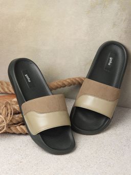 Yoho - Dawn Beige Sliders for Men