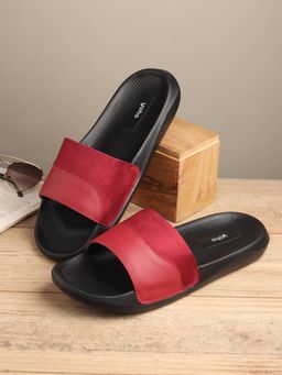 Yoho - Dawn Red Sliders for Men