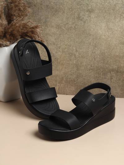 Bliss Platform 006 Heeled Sandal for Women Black