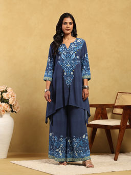 Garden VARELI - Women Floral Viscose Co-Ord Set