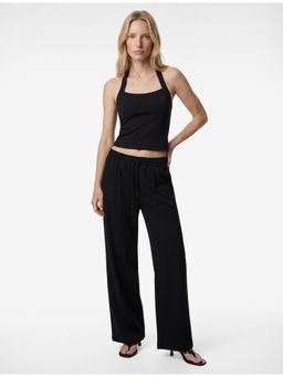 Koton - Straight Leg Pant - Black