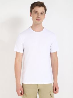 Calvin Klein - White Ss Tech Pique T-Shirt