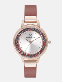 Daniel Klein - Brown Color Watches For Women DK12051-2