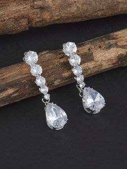 E2O - Contemporary Gold Plated Drop Earring