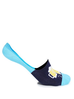 Jack & Jones - Blue Graphic Print Footies