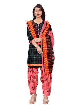 Rajnandini - Women Black Checks Kurta with Salwar and Dupatta (Set of 3)