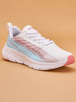 AVANT - Womens Turbulent Running Shoes - White & Blue