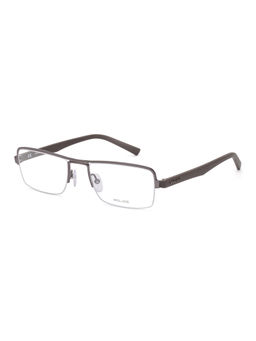 Police - Square VPL257K52627FR Grey Medium Eyeglass Frames